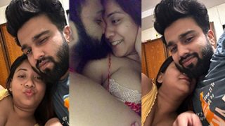 Desi Mallu Couple Romance – Sex in Doggy Style