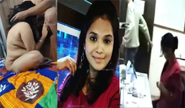Desi Office Girl Blowjob – Threesome Sex With Lover